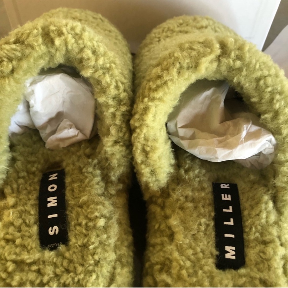 New Inbox Simon Miller Platform Fuzzy Vegan Shear… - image 3